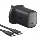 شاحن Anker Nano بقوة 100W مع كيبل USB-C إلى USB-C 5A (1.8 متر) أسود