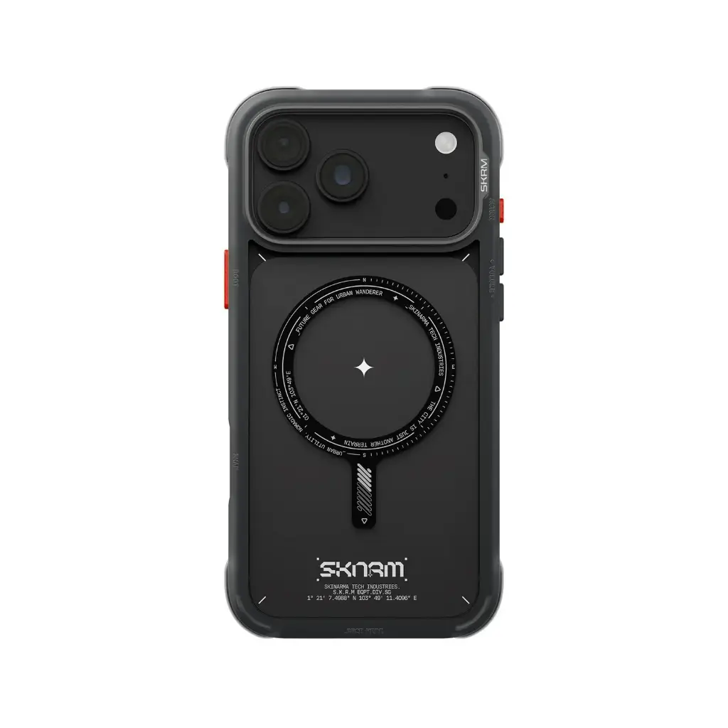 SKINARMA IPHONE 18 PRO MAX 6.9" (2026) AVION (DRIFT-NODE™ BUMPER) BLACK