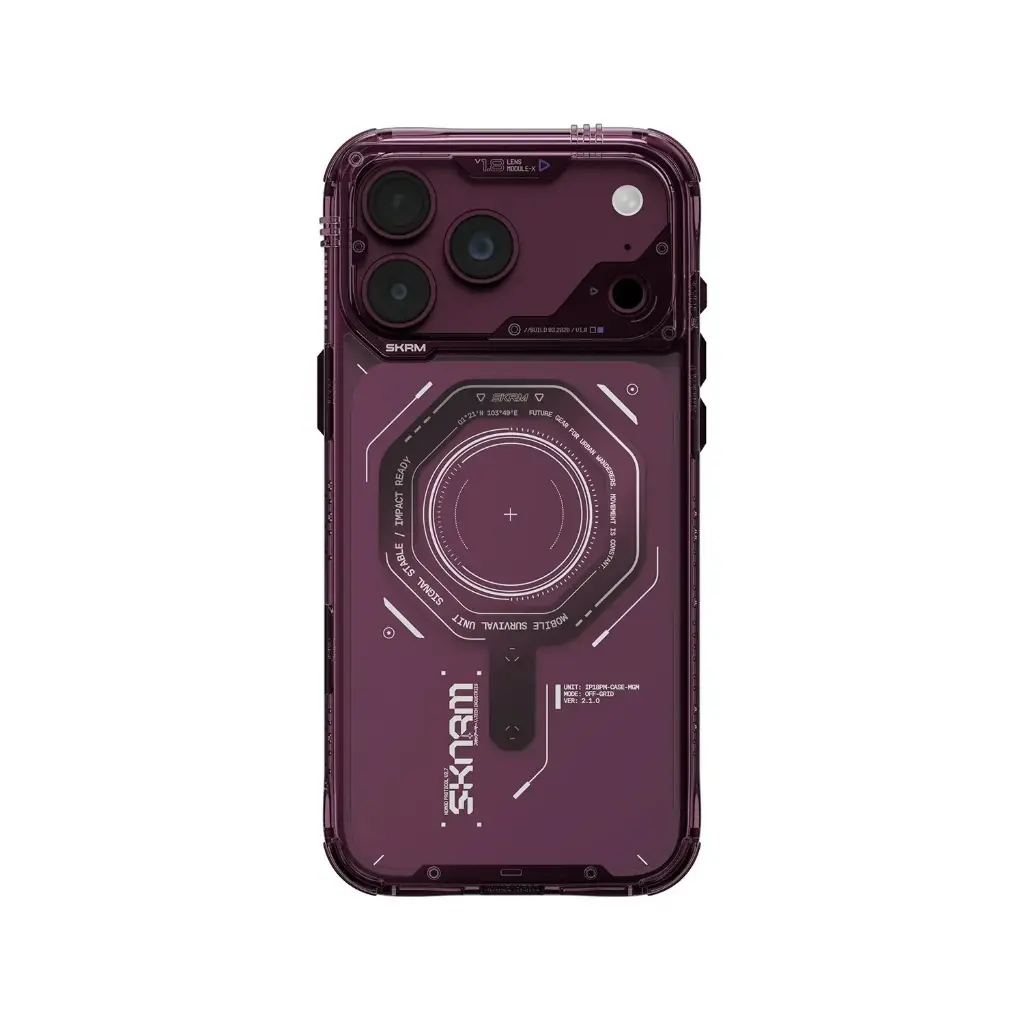 SKINARMA IPHONE 18 PRO MAX 6.9" (2026) MAGMA BURGUNDY