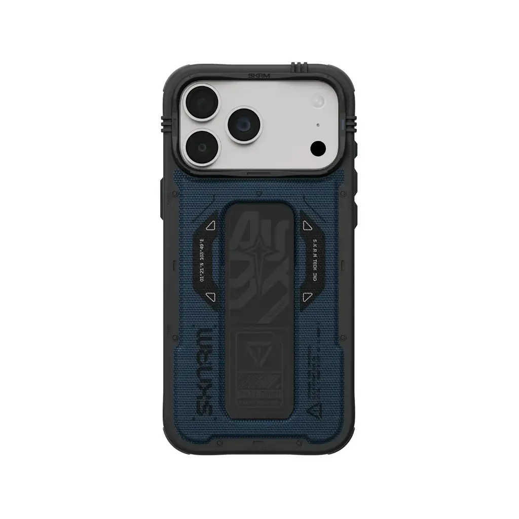 SKINARMA IPHONE 18 PRO MAX 6.9" (2026) PHANTOM (PU GRIPSTAND) BLUE