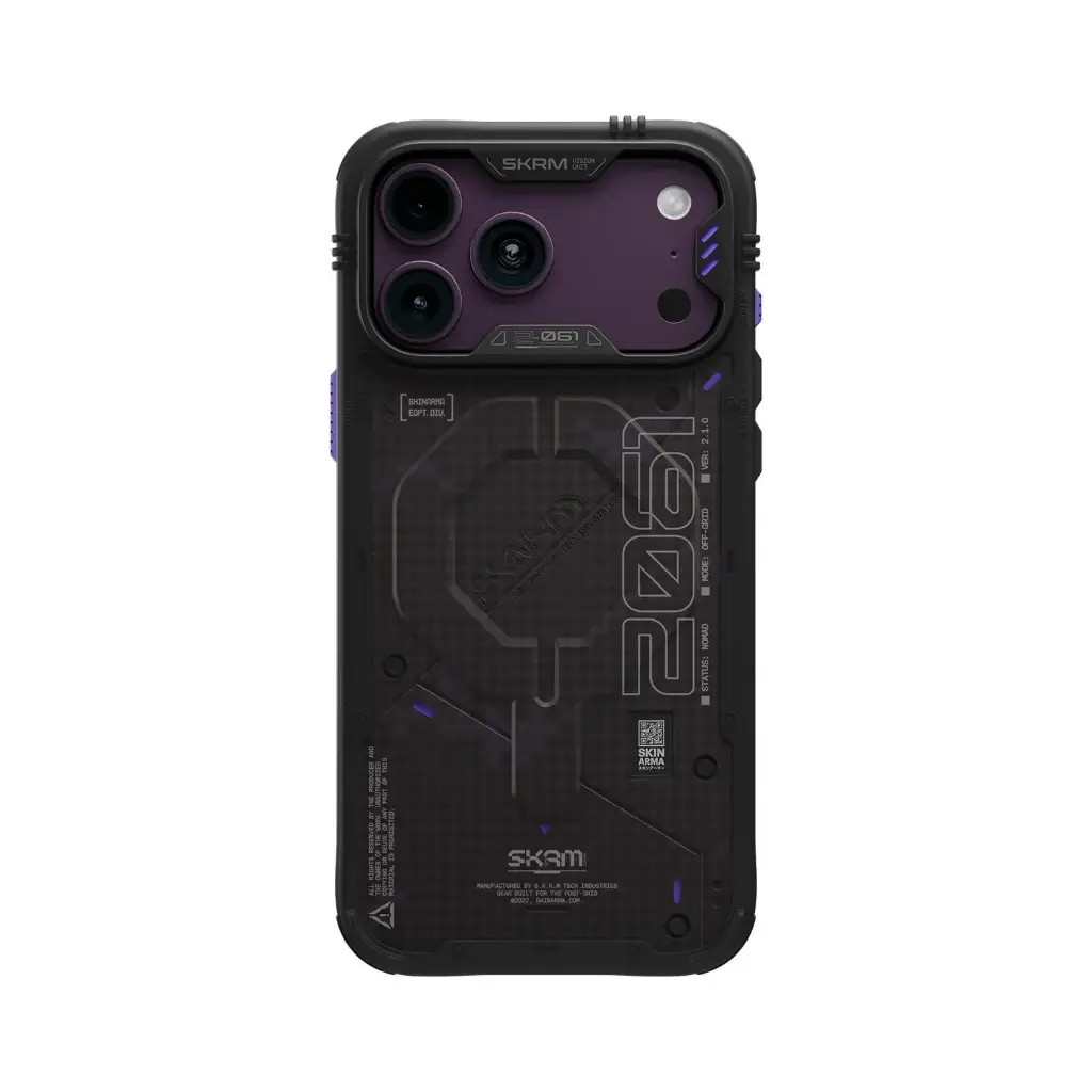 SKINARMA IPHONE 18 PRO MAX 6.9" (2026) PHANTOM (PU GRIPSTAND) BURGUNDY