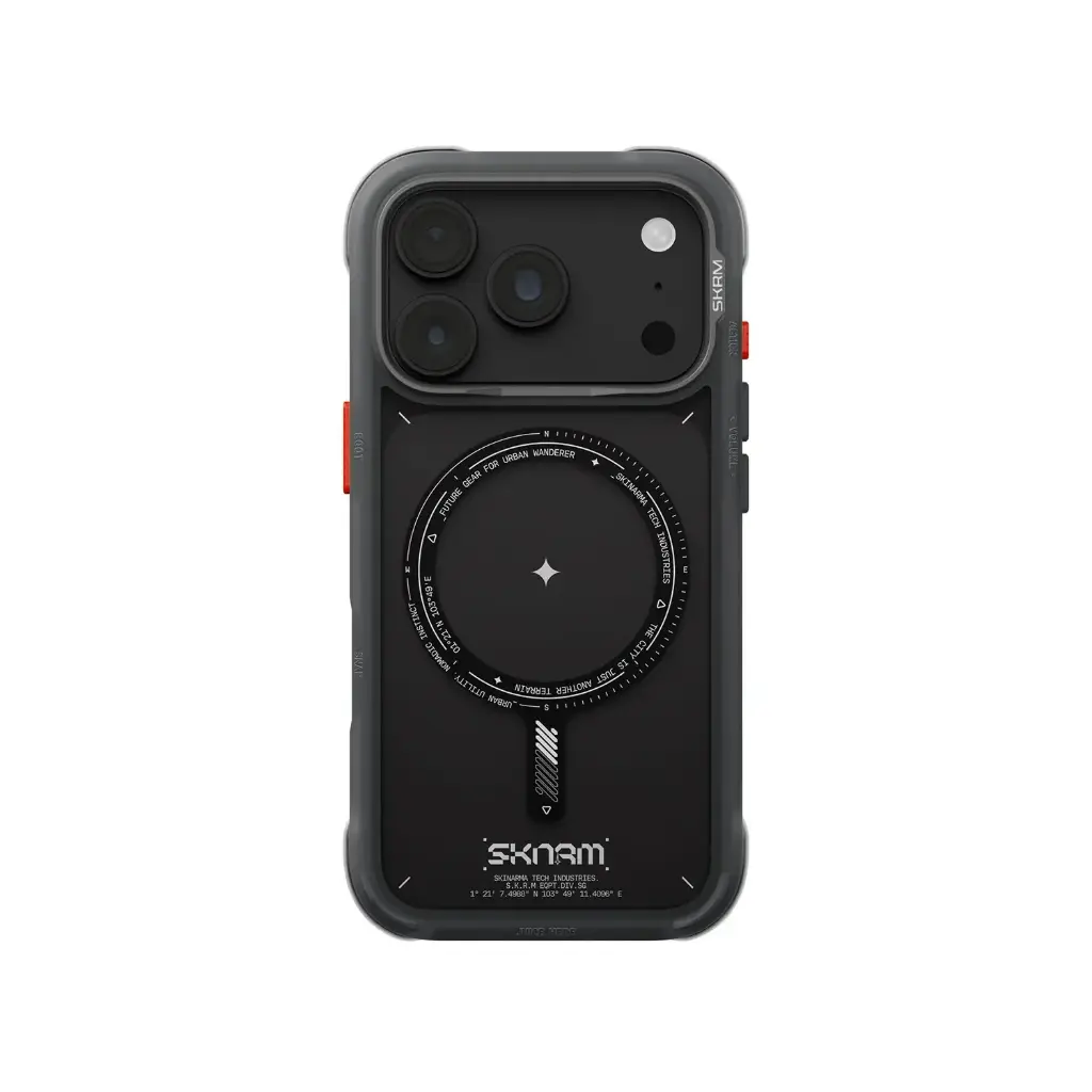 SKINARMA IPHONE 18 PRO 6.3" (2026) AVION (DRIFT-NODE™ BUMPER) BLACK