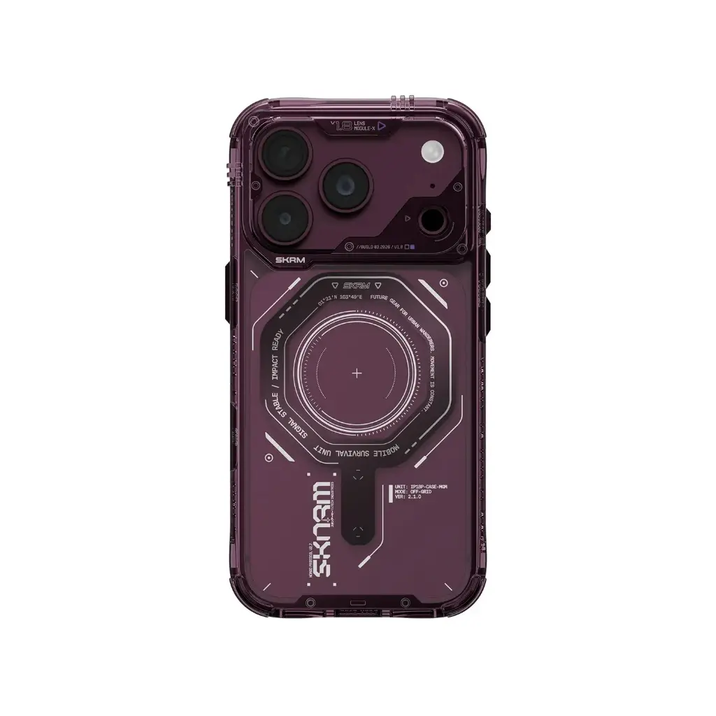 SKINARMA IPHONE 18 PRO 6.3" (2026) MAGMA BURGUNDY