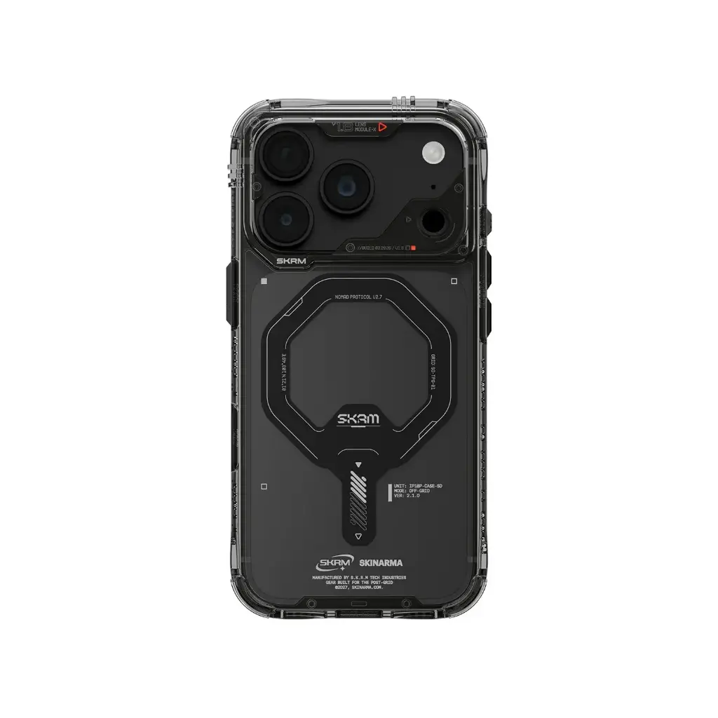 SKINARMA IPHONE 18 PRO 6.3" (2026) SAIDO MAG-CHARGE GRAPHITE