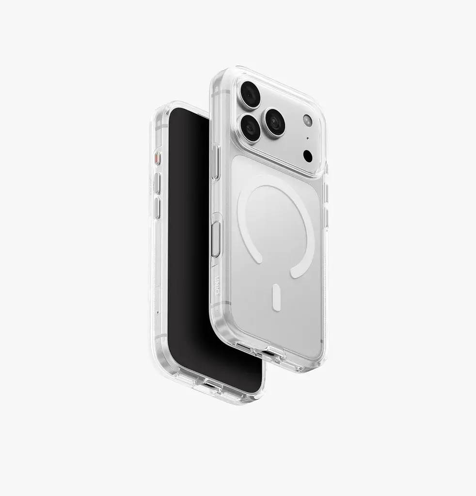 UNIQ HYBRID IPHONE 18 PRO (2026) 6.3 MAGCLICK CHARGING CLARIO (ECO) - LUCENT CLEAR
