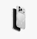 كفر UNIQ Hybrid Clario MagClick لـ iPhone 18 Pro - شفاف