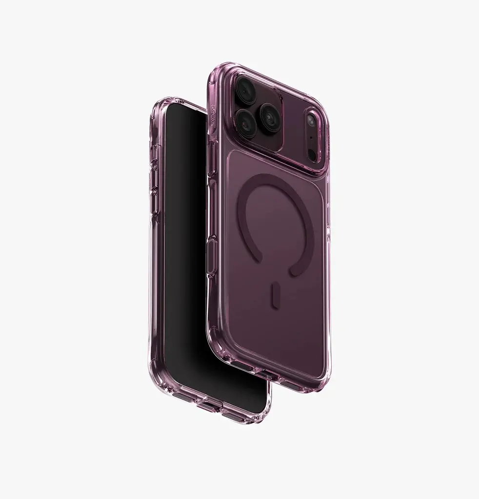 UNIQ HYBRID IPHONE 18 PRO MAX (2026) 6.9 MAGCLICK CHARGING LIFEPRO XTREME - DEEP BURGUNDY