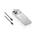 UNIQ HYBRID IPHONE 18 PRO MAX (2026) 6.9 MAGCLICK CHARGING CLEARVUE 360 ESSENTIAL 4-IN-1 BUNDLE PACK WITH CABLE