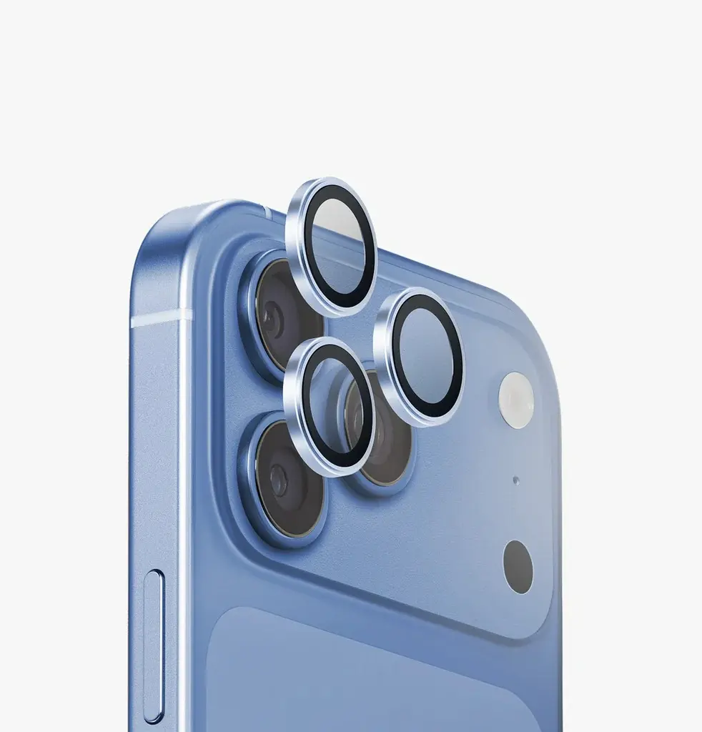 UNIQ OPTIX ALUGUARD (DX2) IPHONE 18 PRO/18 PRO MAX (2026) 6.3/6.9 CAMERA LENS PROTECTOR - ⁠ARCTIC BLUE