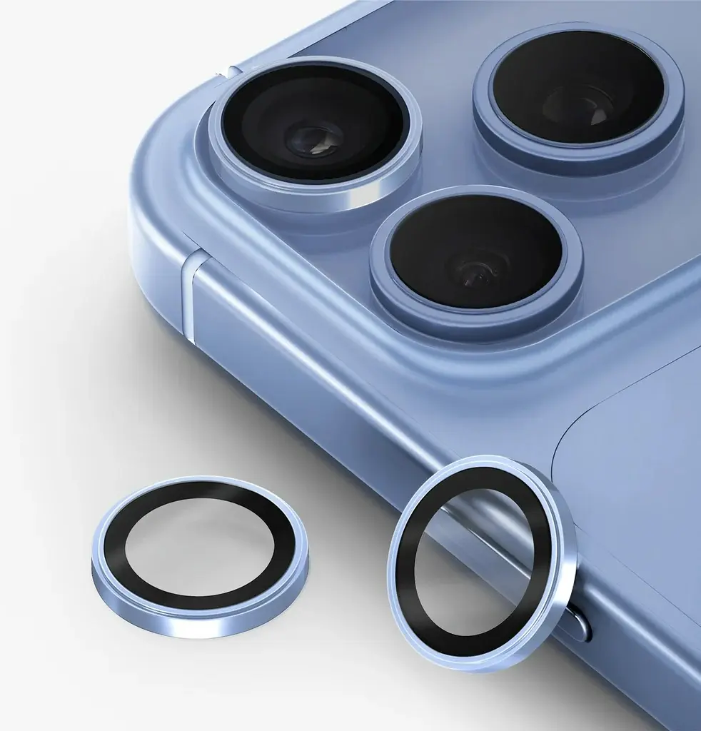 UNIQ OPTIX PRIME IPHONE 18 PRO/18 PRO MAX (2026) 6.3/6.9 CAMERA LENS PROTECTOR - ⁠GLACIER CHROME