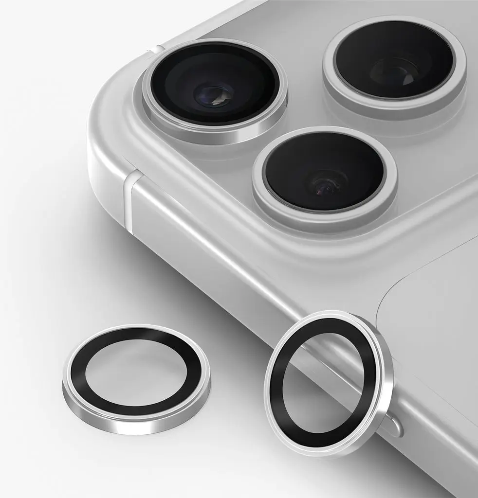 UNIQ OPTIX PRIME IPHONE 18 PRO/18 PRO MAX (2026) 6.3/6.9 CAMERA LENS PROTECTOR - SILVER CHROME
