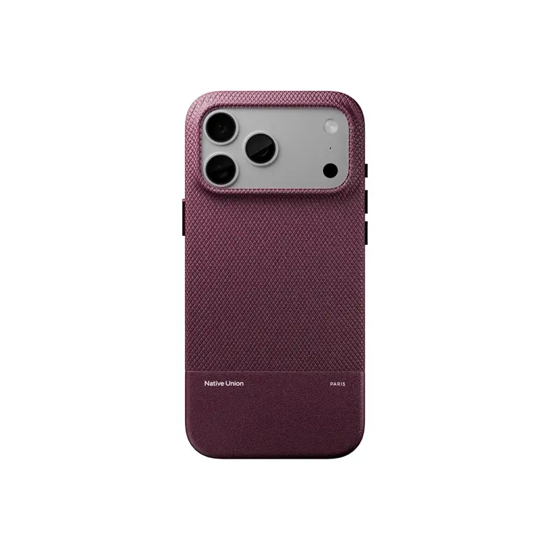 NATIVE UNION (RE)CLASSIC CASE FOR IPHONE 18/17 PRO CASE - Burgundy