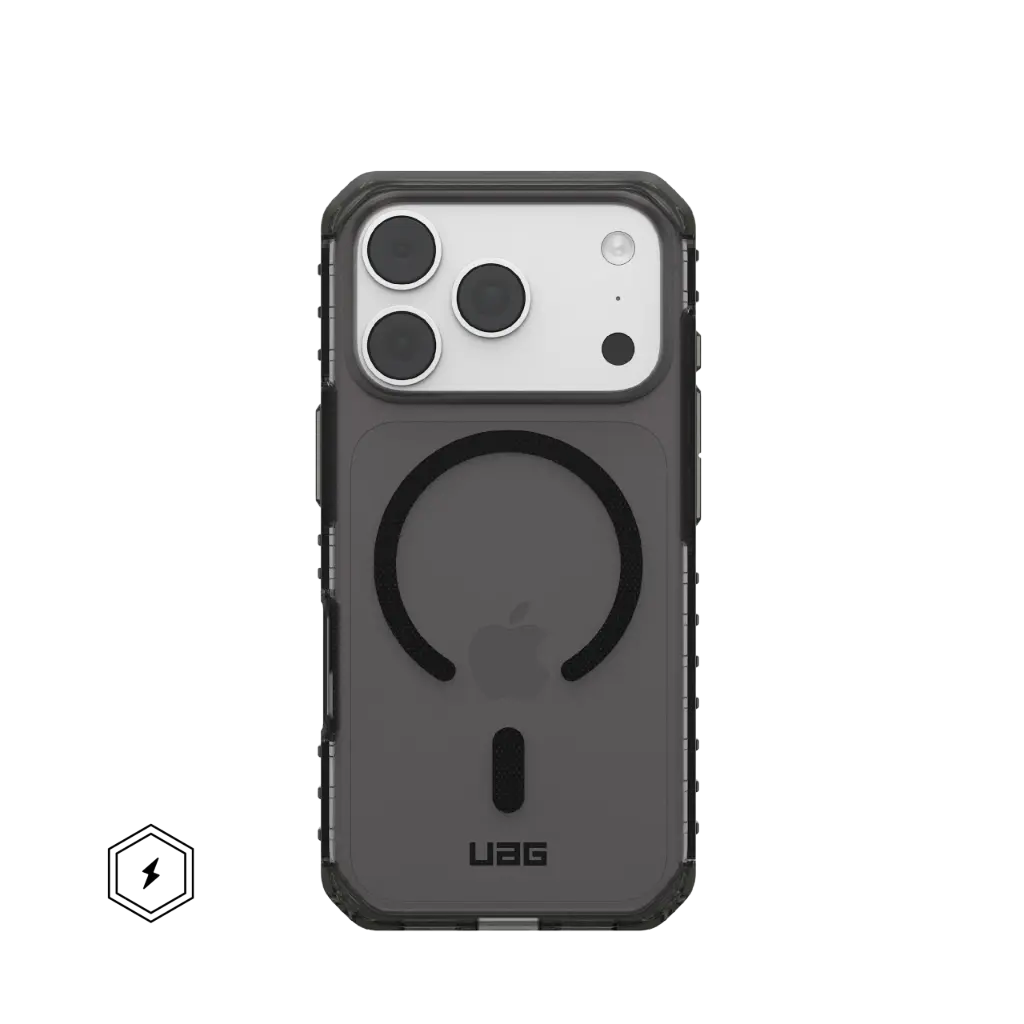 UAG iPhone 18/17 Pro Plyo LT Magsafe Case - Ash/Black