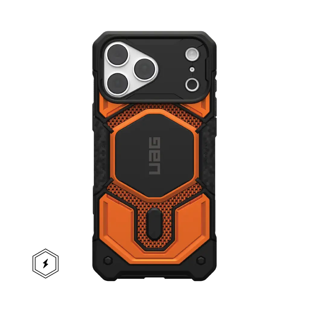 UAG iPhone 18/17 Pro Max Monarch Pro Kevlar Case - Kevlar Burnt Orange