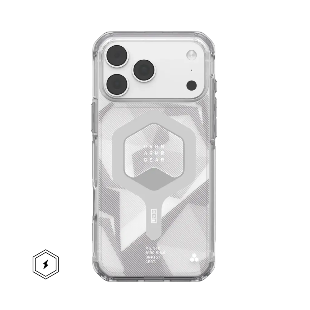 UAG iPhone 18/17 Pro Max Plyo Magsafe Case - Interface Ice/Smoke