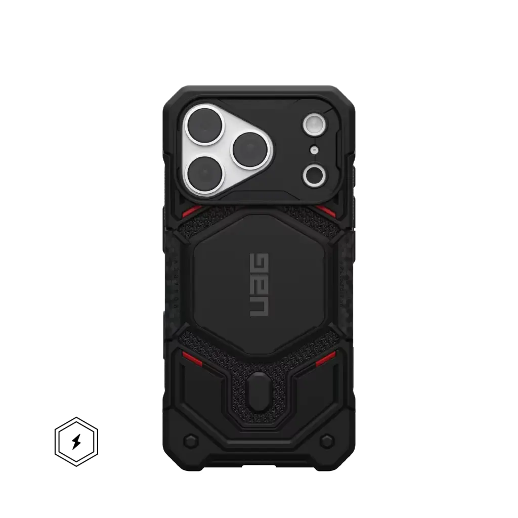 UAG iPhone 18/17 Pro Monarch Pro Kevlar Case - Black