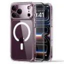 كفر ESR Classic Hybrid Magnetic لـ iPhone 18 Pro Max / 17 Pro Max مع Camera Control + حماية شاشة (طقم) شفاف