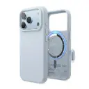 Elago iPhone 18 Pro/17 Pro Magnetic Silicone Case (Camera Control Key Included) (Light Blue)