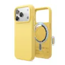 Elago iPhone 18 Pro/17 Pro Magnetic Silicone Case (Camera Control Key Included) (Yellow)