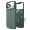 Elago iPhone 18 Pro Max/17 Pro Max Magnetic Silicone Case (Camera Control Key Included) (MIDNIGHT GREEN)