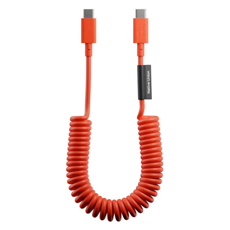 Native Union POP CABLE type C-C 1.2M 60W (Oxyfire)