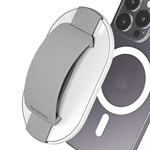 Sinjimoru Magsafe Grip (Light Gray)