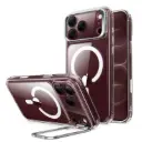 كفر ESR Classic Hybrid Magnetic لـ iPhone 18 Pro Max / 17 Pro Max مع Stash Stand و Camera Control شفاف
