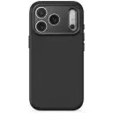 كفر Decoded AntiMicrobial سيليكون لـ iPhone 18 Pro / 17 Pro - Carbon Black