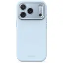 Decoded AntiMicrobial Silicone Backcover for iPhone 18/17 Pro Case (Light Blue)