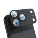 حماية كاميرا Drip LensFit ألمنيوم بجودة أصلية لـ iPhone 18 Pro - أسود