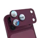 Drip LensFit Original-Grade Aluminum Lens Protector Dark Cherry for iPhone 18 Pro Max