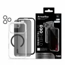 ArmorPro D3O 4-in-1 Combo with Capture Button (Privacy Screen + Camera Lens + D3O Case MagSafe + Lens Film) Black for iPhone 18 Pro