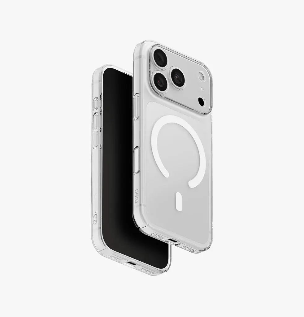 UNIQ HYBRID IPHONE 18 PRO (2026) 6.3 MAGCLICK CHARGING AIRSUIT - GLOSSY CLEAR