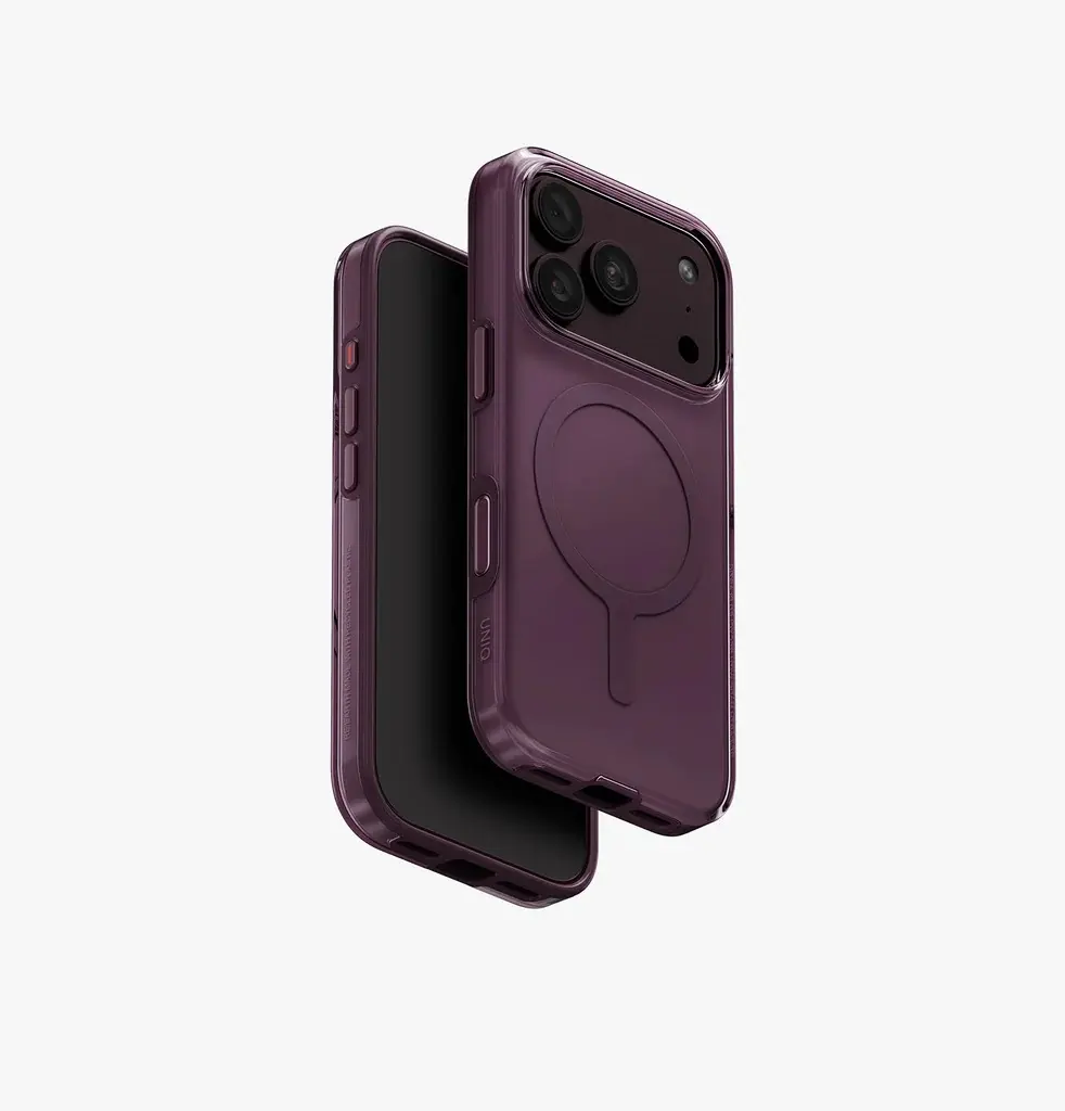 UNIQ HYBRID IPHONE 18 PRO (2026) 6.3 MAGCLICK CHARGING CLARIO (ECO) - FIG PURPLE