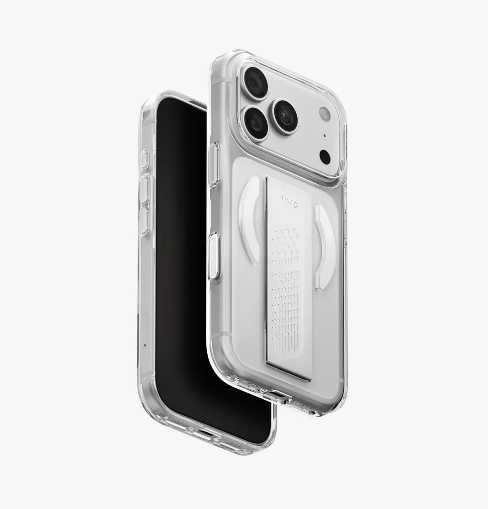 كفر UNIQ Heldro Air MagClick لـ iPhone 18 Pro - شفاف