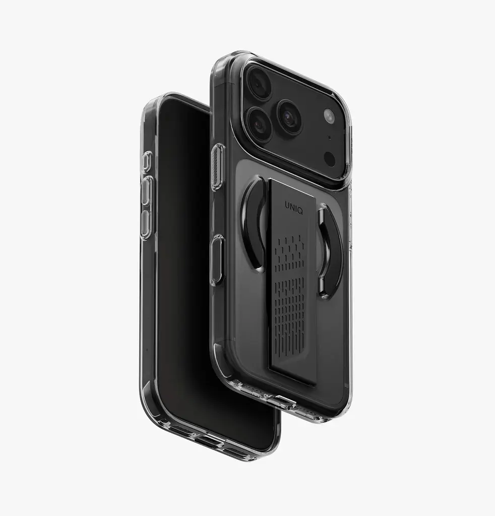 UNIQ HYBRID IPHONE 18 PRO (2026) 6.3 MAGCLICK CHARGING HELDRO AIR - TINTED SMOKE
