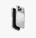 كفر UNIQ LifePro Xtreme Tinsel MagClick لـ iPhone 18 Pro - شفاف بجليتر