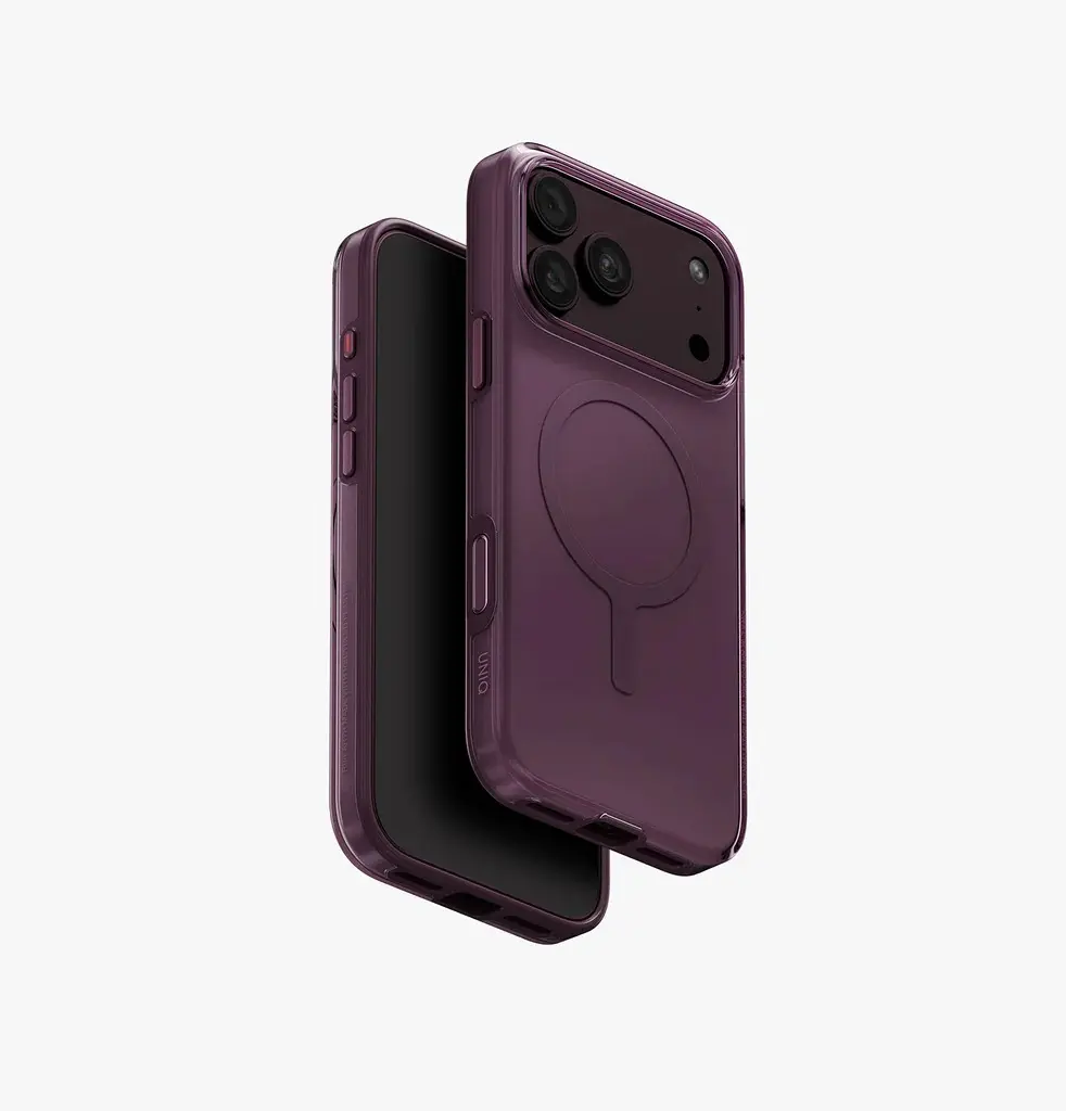 كفر UNIQ Clario Eco MagClick لـ iPhone 18 Pro Max - بنفسجي