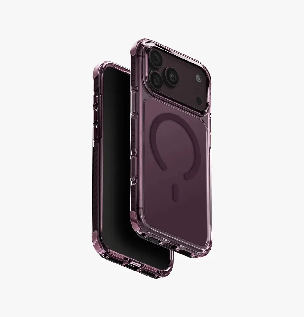 UNIQ HYBRID IPHONE 18 PRO MAX (2026) 6.9 MAGCLICK CHARGING COMBAT - DEEP BURGUNDY
