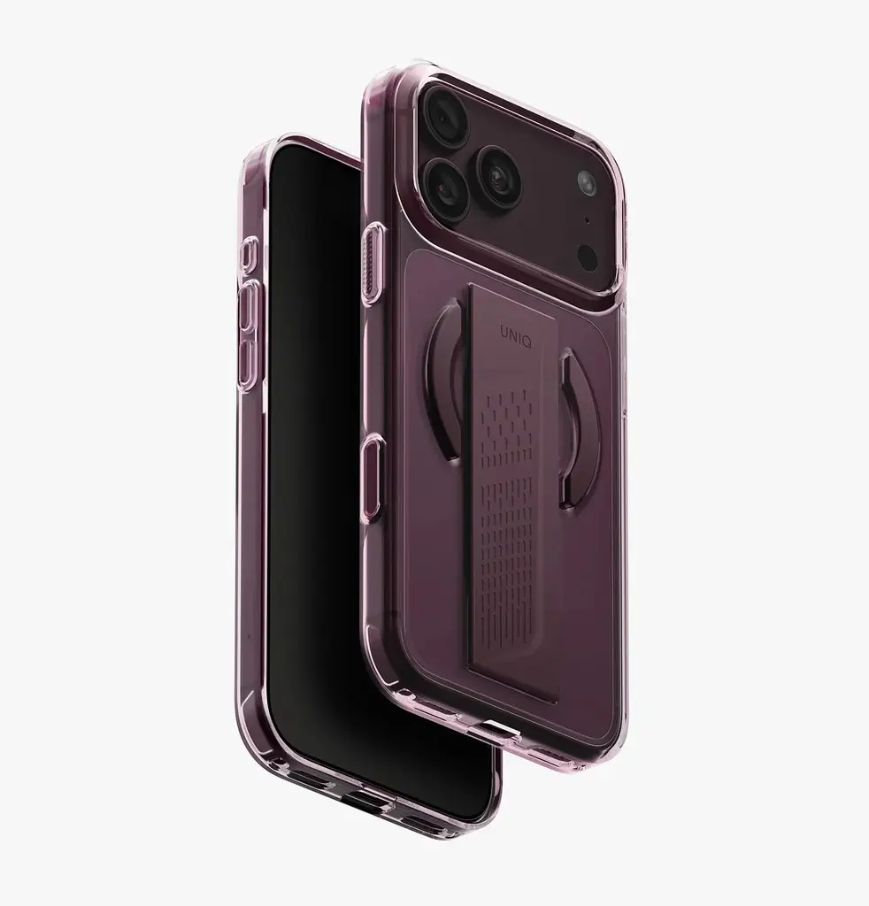 UNIQ HYBRID IPHONE 18 PRO MAX (2026) 6.9 MAGCLICK CHARGING HELDRO AIR - VELVET BURGUNDY