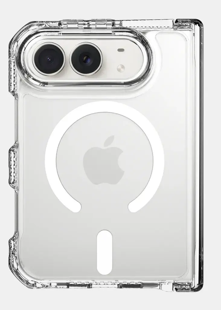 Itskins Hybrid R Clear Hinge w/MagSafe Cover iPhone Duo - Transparent