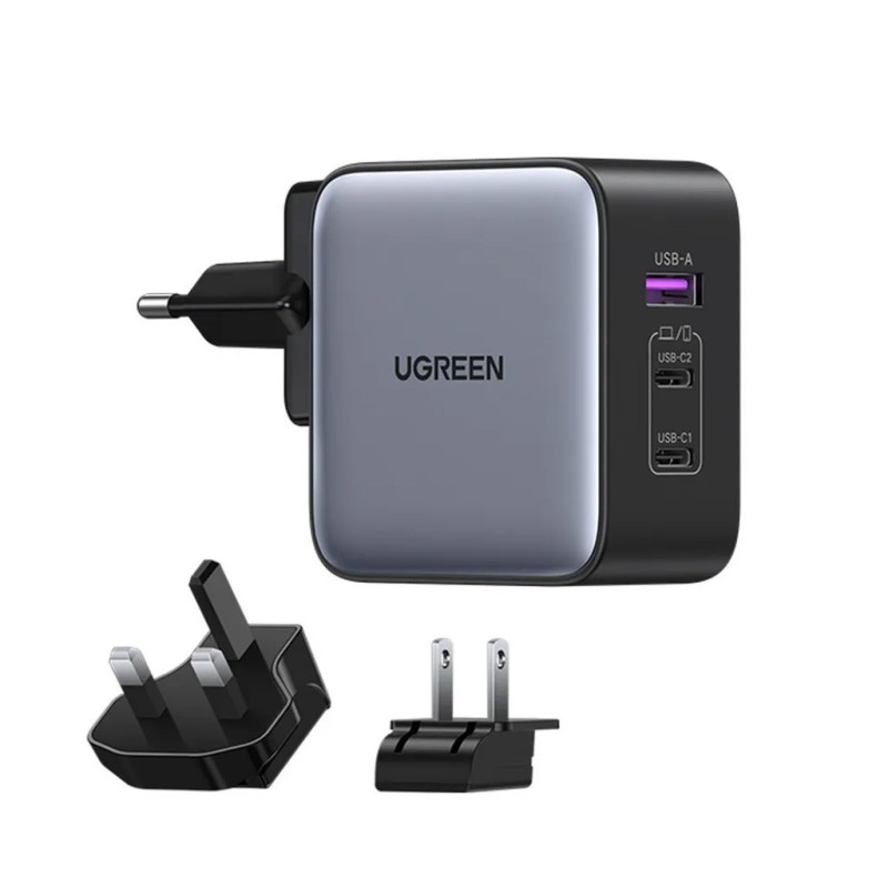  UGREEN 65W GaN Tech Worldwide Travel Fast Charger (3-Port)