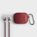 كفر سيليكون UNIQ Vencer مع علّاقة لـ AirPods Pro – عنابي