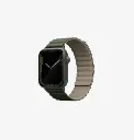 Uniq Revix Reversible Magnetic for Apple Watch Strap 38/40/41mm Pine (Green/Taupe) (e) 