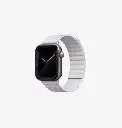 سير UNIQ Revix بوجهين لساعة Apple Watch 38/40/41 ملم – بنفسجي فاتح / أبيض