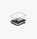 Uniq Hybrid Garde Watch Case With Screen Protection for Apple Watch 45mm - Dove Clear 