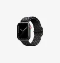 Uniq Aspen Braided Designer Edition for Apple Watch 42/44/45mm - Obsidian Blue 