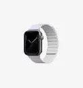 سير UNIQ Revix بوجهين لساعة Apple Watch 42/44/45 ملم – بنفسجي فاتح / أبيض