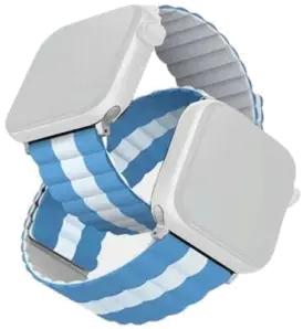 Uniq Revix Reversible Strap for Apple Watch World Cup Edition 42/44/45mm - Argentina (White) 