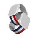 Uniq Revix Reversible Strap for Apple Watch World Cup Edition 42/44/45mm - France (White) 
